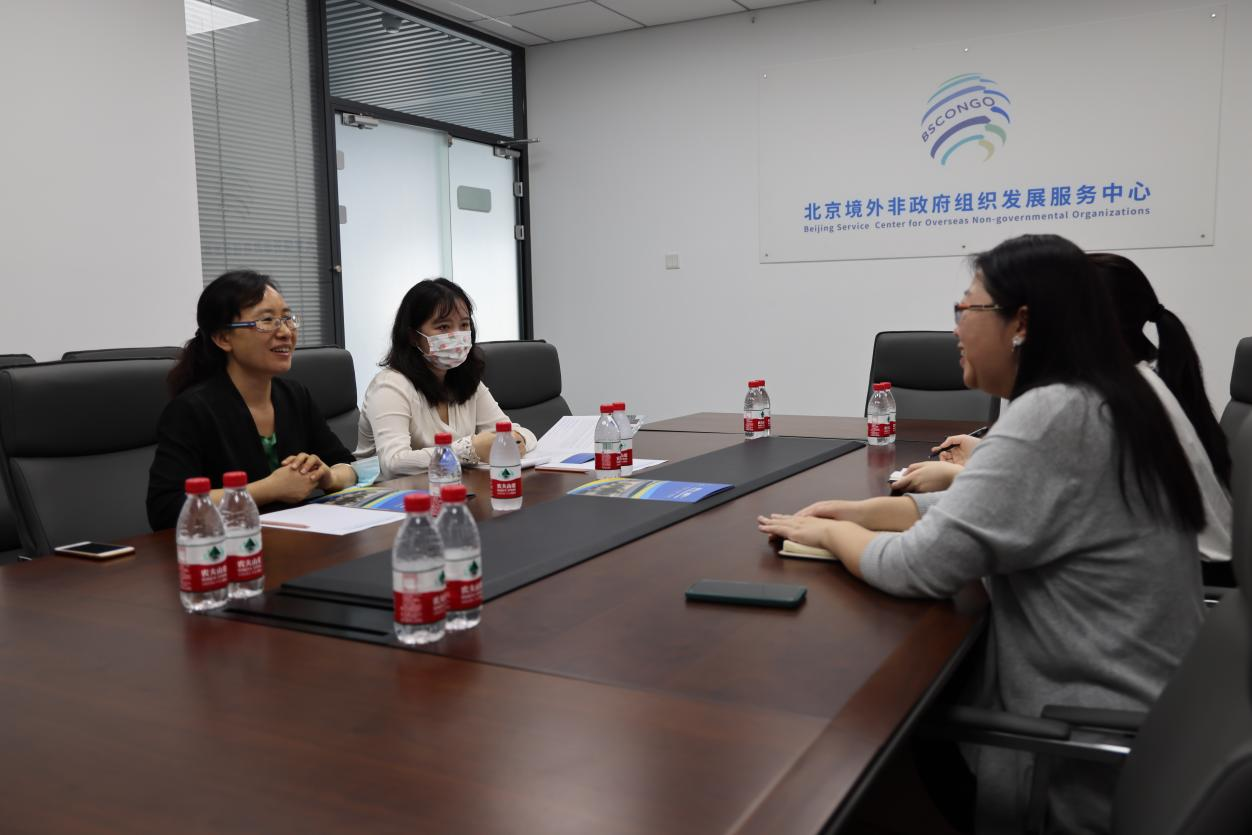 服务中心与北京国际科技合作中心进行工作交流